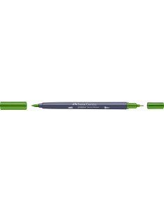 FC164860-5,Sketch marker 2 capete verde pamantiu galbui 168 goldfaber Faber-castell - Set 5 2