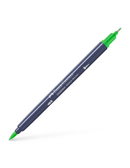 FC164861-5,Sketch marker 2 capete verde frunza 112 goldfaber Faber-castell - Set 5