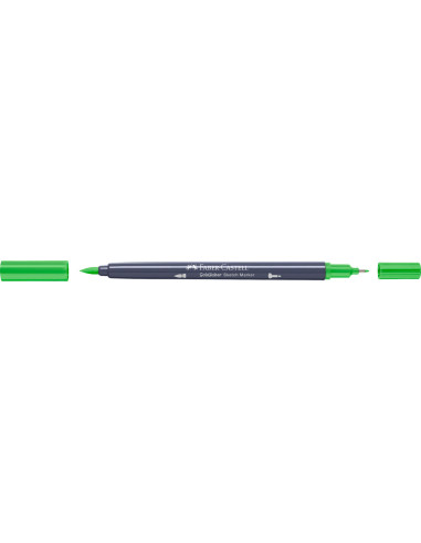 FC164861-5,Sketch marker 2 capete verde frunza 112 goldfaber Faber-castell - Set 5