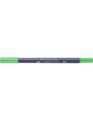FC164861-5,Sketch marker 2 capete verde frunza 112 goldfaber Faber-castell - Set 5