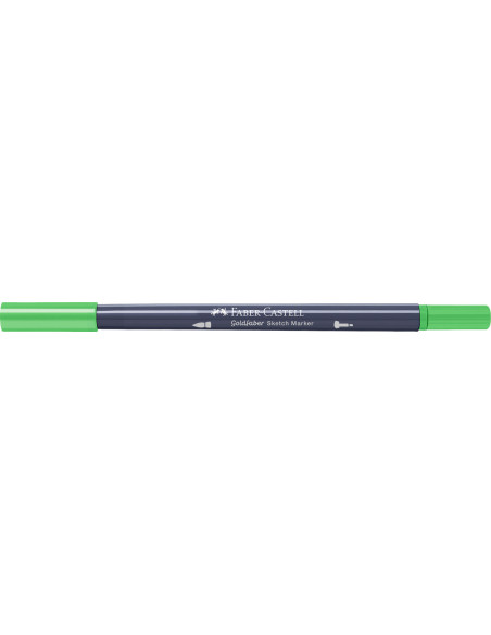 FC164861-5,Sketch marker 2 capete verde frunza 112 goldfaber Faber-castell - Set 5