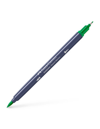 FC164762-5,Sketch marker 2 capete verde monstru 316 goldfaber Faber-castell - Set 5