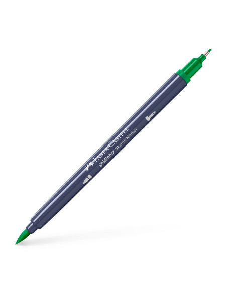 FC164762-5,Sketch marker 2 capete verde monstru 316 goldfaber Faber-castell - Set 5