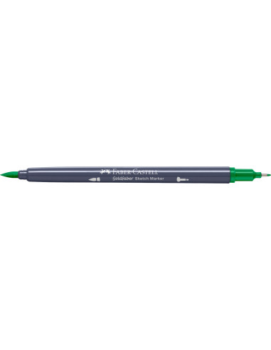 FC164762-5,Sketch marker 2 capete verde monstru 316 goldfaber Faber-castell - Set 5