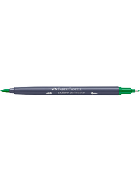 FC164762-5,Sketch marker 2 capete verde monstru 316 goldfaber Faber-castell - Set 5