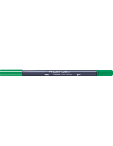 FC164762-5,Sketch marker 2 capete verde monstru 316 goldfaber Faber-castell - Set 5