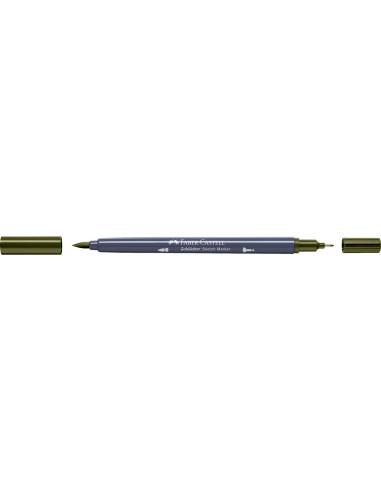 FC164763-5,Sketch marker 2 capete olive galbui 173 goldfaber Faber-castell - Set 5