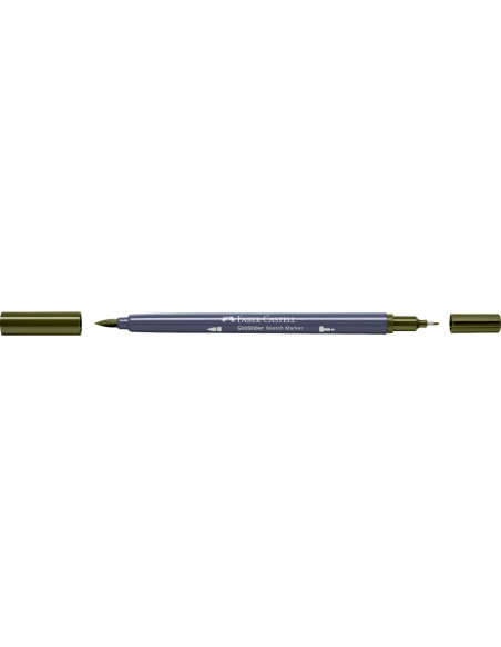 FC164763-5,Sketch marker 2 capete olive galbui 173 goldfaber Faber-castell - Set 5