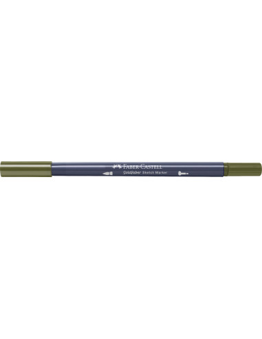 FC164763-5,Sketch marker 2 capete olive galbui 173 goldfaber Faber-castell - Set 5