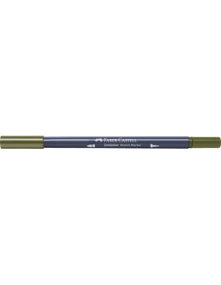 FC164763-5,Sketch marker 2 capete olive galbui 173 goldfaber Faber-castell - Set 5