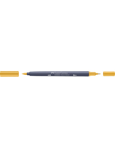 FC164768-5,Sketch marker 2 capete ocru deschis 183 goldfaber Faber-castell - Set 5