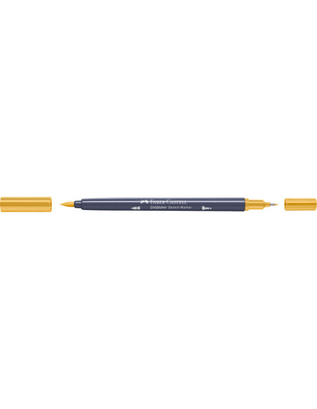 FC164768-5,Sketch marker 2 capete ocru deschis 183 goldfaber Faber-castell - Set 5