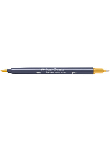 FC164768-5,Sketch marker 2 capete ocru deschis 183 goldfaber Faber-castell - Set 5