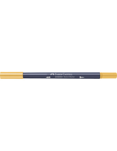 FC164768-5,Sketch marker 2 capete ocru deschis 183 goldfaber Faber-castell - Set 5