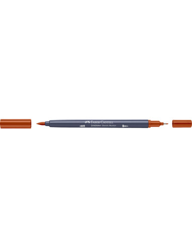FC164770-5,Sketch marker 2 capete siena ars deschis 383 goldfaber Faber-castell - Set 5