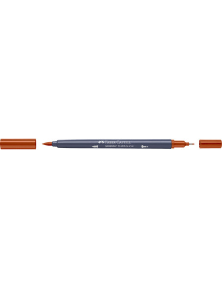 FC164770-5,Sketch marker 2 capete siena ars deschis 383 goldfaber Faber-castell - Set 5