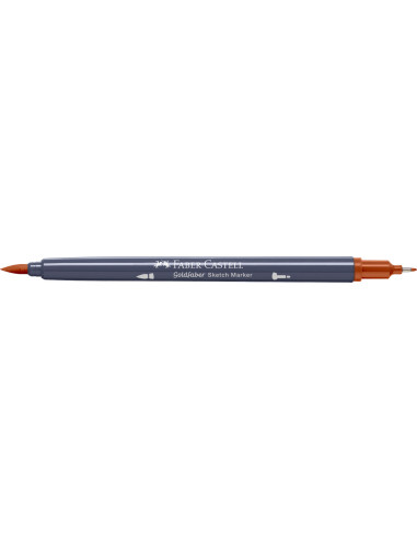 FC164770-5,Sketch marker 2 capete siena ars deschis 383 goldfaber Faber-castell - Set 5
