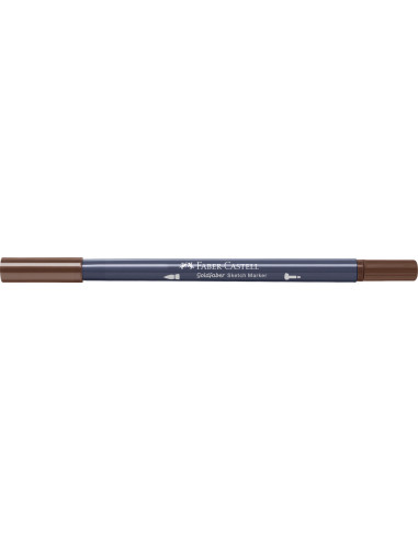 FC164778-5,Sketch marker 2 capete maro ars 280 goldfaber Faber-castell - Set 5