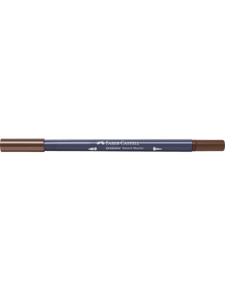 FC164778-5,Sketch marker 2 capete maro ars 280 goldfaber Faber-castell - Set 5