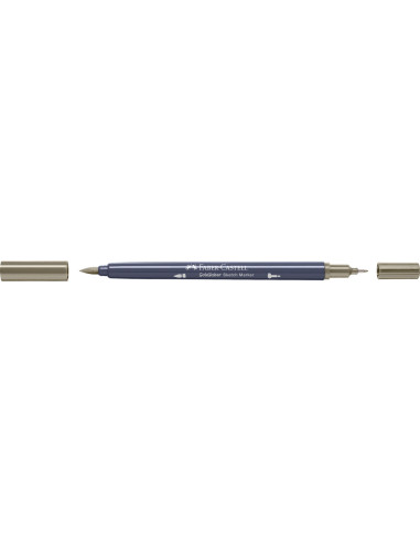 FC164775-5,Sketch marker 2 capete gri cald v 274 goldfaber Faber-castell - Set 5