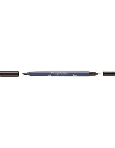 FC164776-5,Sketch marker 2 capete sepia inchis 175 goldfaber Faber-castell - Set 5
