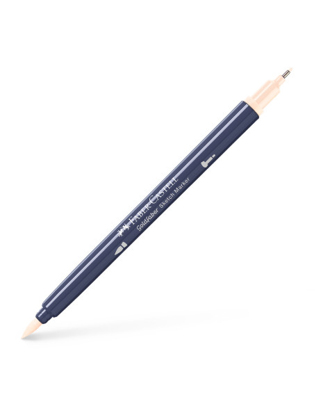 FC164780-5,Sketch marker 2 capete bej roscat 132 goldfaber Faber-castell - Set 5