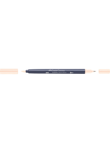 FC164780-5,Sketch marker 2 capete bej roscat 132 goldfaber Faber-castell - Set 5