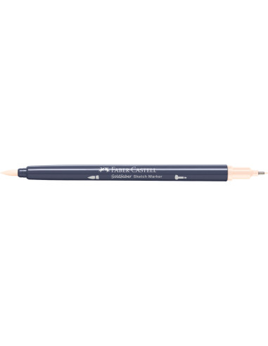 FC164780-5,Sketch marker 2 capete bej roscat 132 goldfaber Faber-castell - Set 5