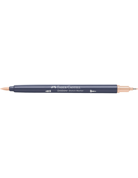 FC164783-5,Sketch marker 2 capete nisipiu 281 goldfaber Faber-castell - Set 5