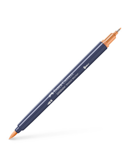 FC164784-5,Sketch marker 2 capete teracota 186 goldfaber Faber-castell - Set 5