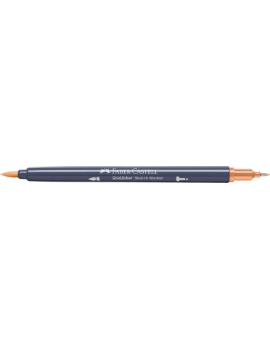 FC164784-5,Sketch marker 2 capete teracota 186 goldfaber Faber-castell - Set 5