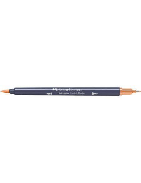 FC164784-5,Sketch marker 2 capete teracota 186 goldfaber Faber-castell - Set 5
