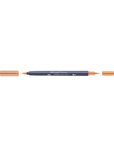FC164784-5,Sketch marker 2 capete teracota 186 goldfaber Faber-castell - Set 5
