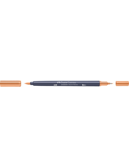 FC164784-5,Sketch marker 2 capete teracota 186 goldfaber Faber-castell - Set 5