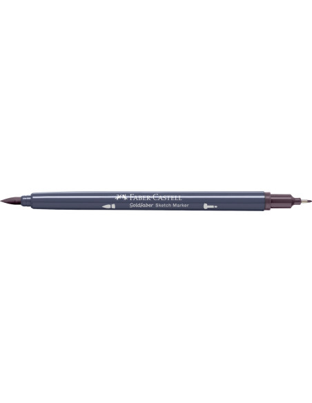 FC164786-5,Sketch marker 2 capete mov prafuit 347 goldfaber Faber-castell - Set 5