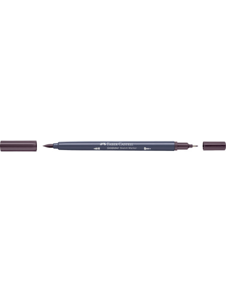 FC164786-5,Sketch marker 2 capete mov prafuit 347 goldfaber Faber-castell - Set 5