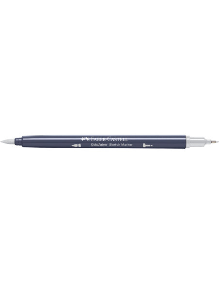FC164789-5,Sketch marker 2 capete gri neutru ii 332 goldfaber Faber-castell - Set 5
