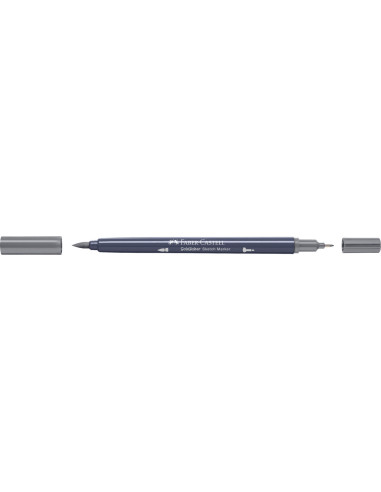 FC164790-5,Sketch marker 2 capete gri neutru iii 333 goldfaber Faber-castell - Set 5