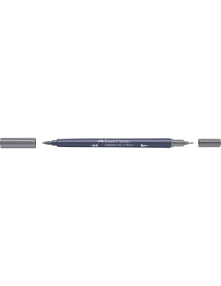 FC164790-5,Sketch marker 2 capete gri neutru iii 333 goldfaber Faber-castell - Set 5