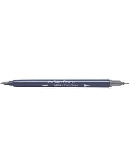 FC164790-5,Sketch marker 2 capete gri neutru iii 333 goldfaber Faber-castell - Set 5