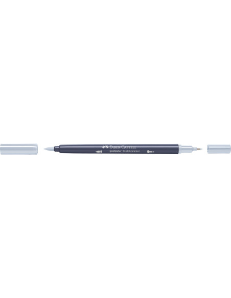 FC164791-5,Sketch marker 2 capete gri rece xi 241 goldfaber Faber-castell - Set 5