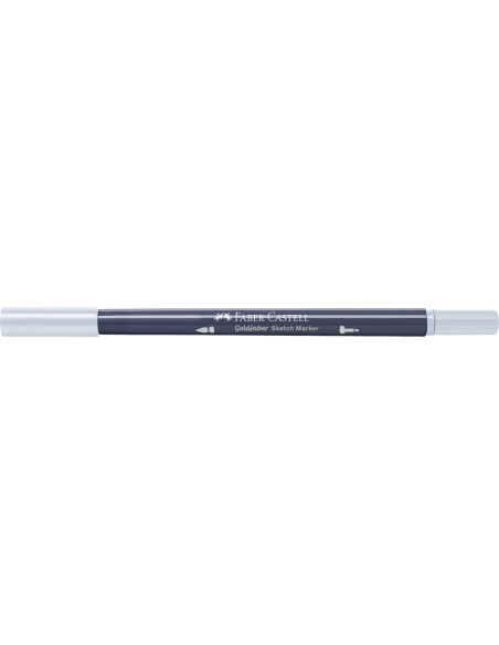 FC164791-5,Sketch marker 2 capete gri rece xi 241 goldfaber Faber-castell - Set 5