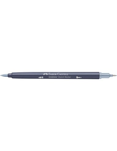 FC164792-5,Sketch marker 2 capete gri rece xii 242 goldfaber Faber-castell - Set 5