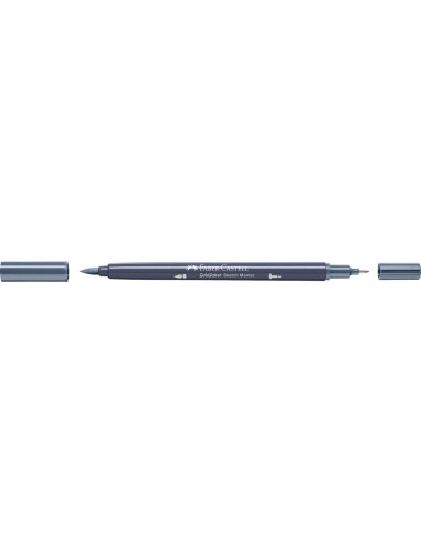 FC164793-5,Sketch marker 2 capete gri rece xiii 243 goldfaber Faber-castell - Set 5