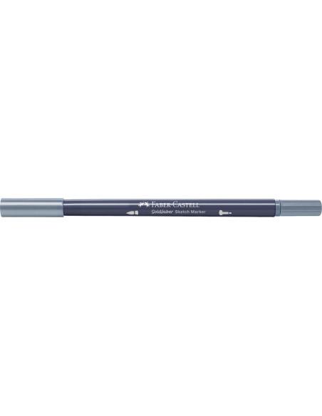 FC164793-5,Sketch marker 2 capete gri rece xiii 243 goldfaber Faber-castell - Set 5