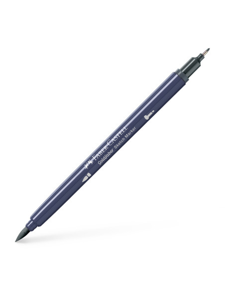 FC164794-5,Sketch marker 2 capete gri neutru iv 344 goldfaber Faber-castell - Set 5
