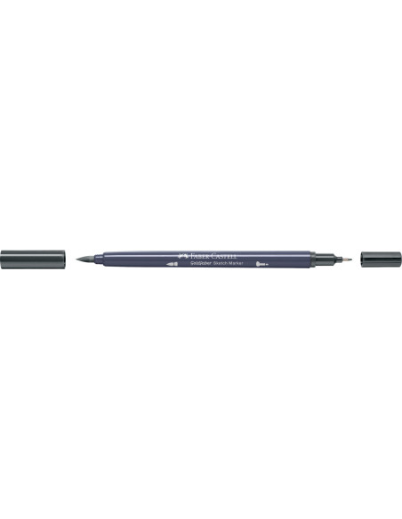 FC164794-5,Sketch marker 2 capete gri neutru iv 344 goldfaber Faber-castell - Set 5