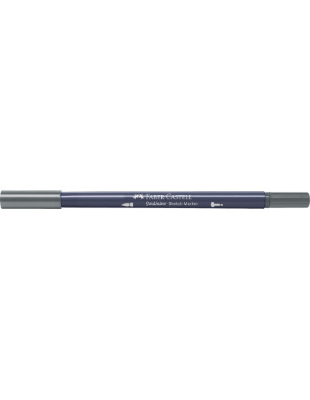 FC164794-5,Sketch marker 2 capete gri neutru iv 344 goldfaber Faber-castell - Set 5