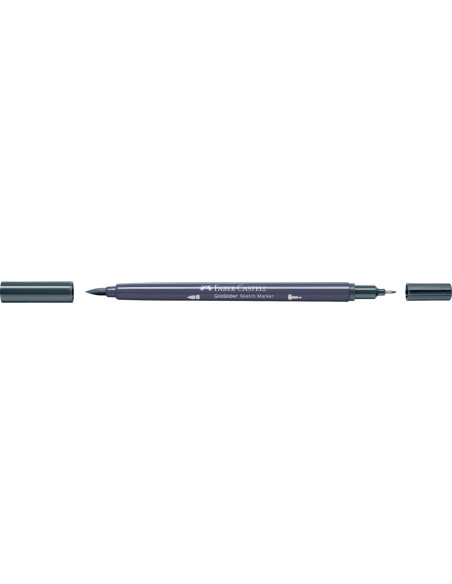 FC164795-5,Sketch marker 2 capete gri rece xiv 244 goldfaber Faber-castell - Set 5