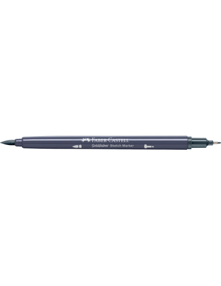 FC164795-5,Sketch marker 2 capete gri rece xiv 244 goldfaber Faber-castell - Set 5